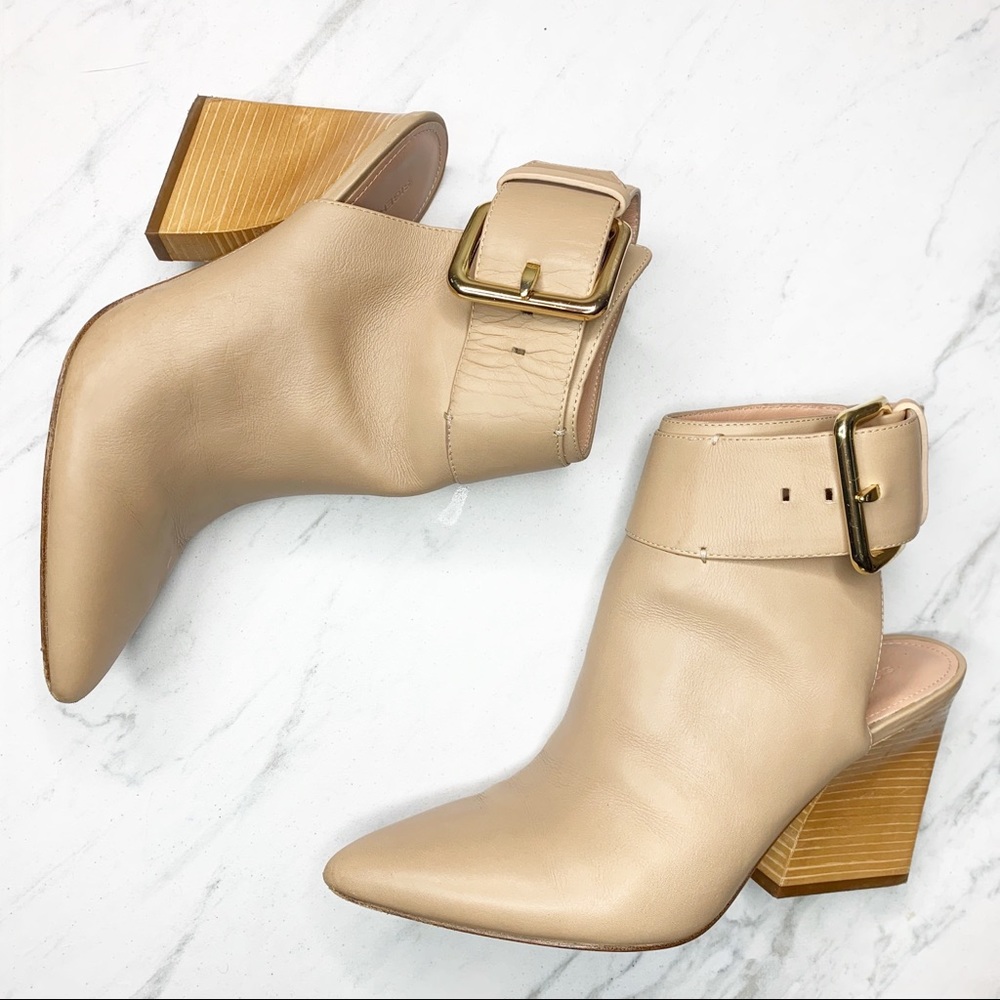 SIGERSON MORRISON booties with buckle